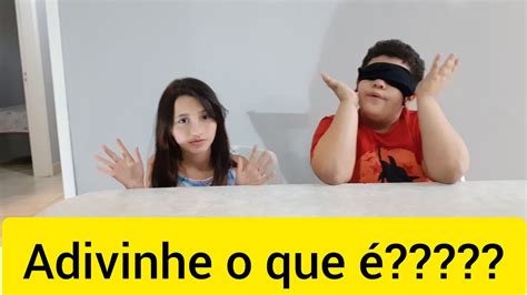 Descubra Os Objetos De Olhos Vendados Youtube