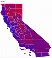 California 2020 County Election Map | Flourish