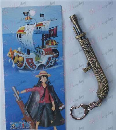 piece accessories luffy cannon keychain cosplaymadecom