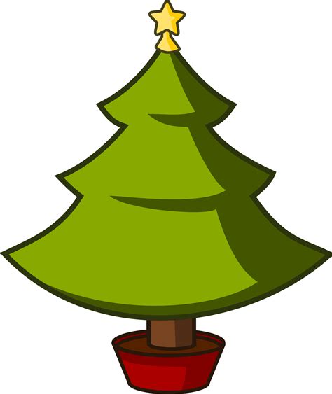 Cartoon Xmas Tree Icons Png Free Png And Icons Downloads