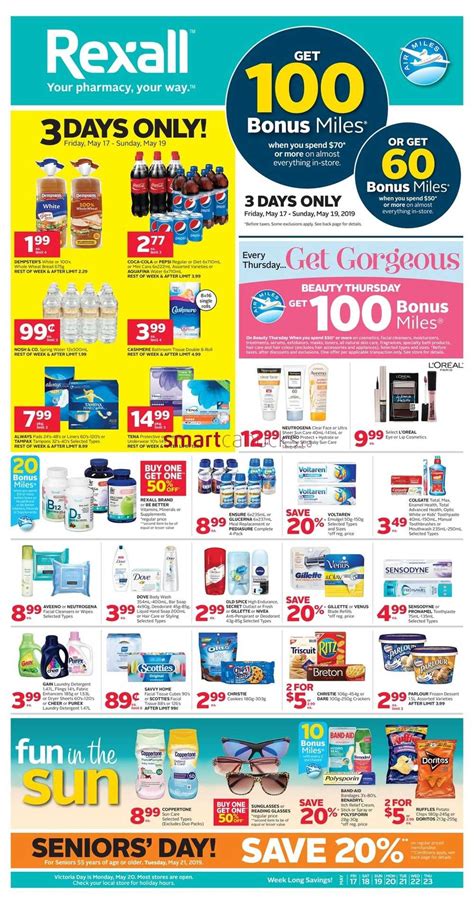 Rexall Pharmaplus On Flyer May 17 To 23