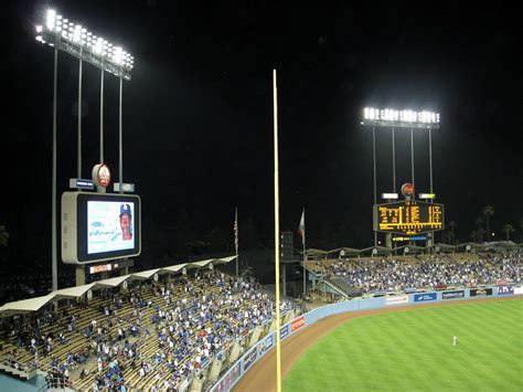 California Dodger Stadium Outfield Scoreboard 3 Flickr