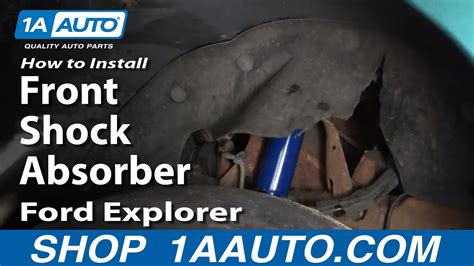 How To Replace Front Shock Absorber 1995 2005 Ford Explorer 1a Auto