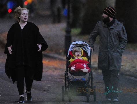 Adele And Simon Konecki Stroll With Son Angelo In London Growing Your
