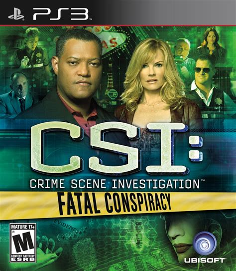 csi crime scene investigation fatal conspiracy playstation 3 ign