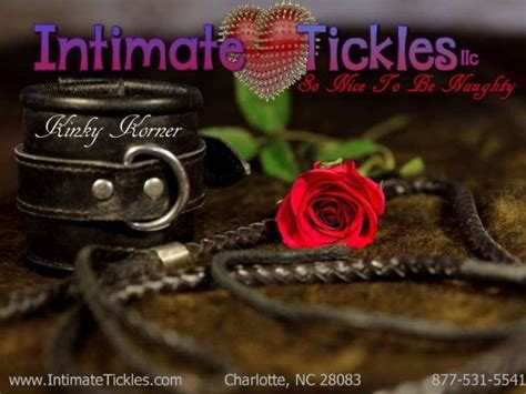 Intimate Tickles Kinky Korner Bdsm Kink Adult Sex Toy Catalog