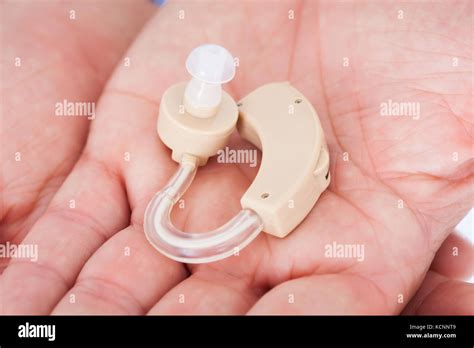 Hearing Aid Ear Mould Hi Res Stock Photography And Images Alamy