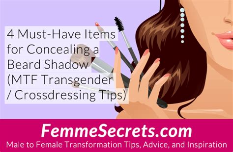 4 Must Have Items For Concealing A Beard Shadow Mtf Transgender