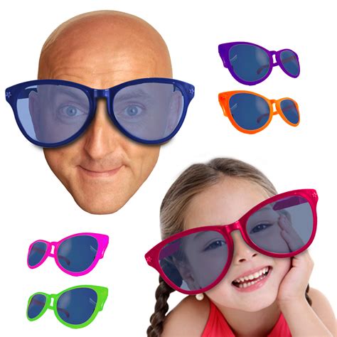 Large Joke Glasses Oversized Giant Novelty Fun Sunglasses Hen Party Fancy Dress Ebay