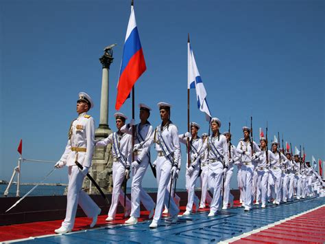 Russia Show The Might Of Their Armed Forces On The Eve Of Navy Day