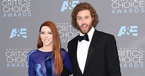 Host T.J. Miller Brings Wife Kate Gorney to Critics’ Choice Awards 2016 ...