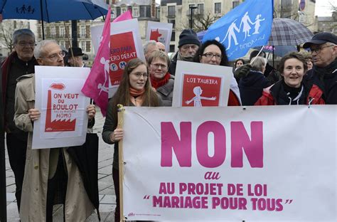 SociÉtÉ Les Opposants Au Mariage Gay Veulent Remobiliser