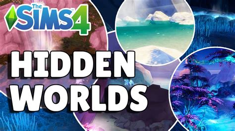 How To Get To All 4 Hidden Worlds The Sims 4 Guide Youtube