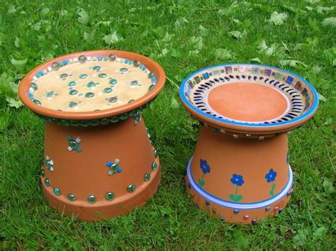 Maybe you would like to learn more about one of these? Make your own birdbath from Terra cotta planters | Bird bath, Terra cotta pot crafts, Bird baths ...