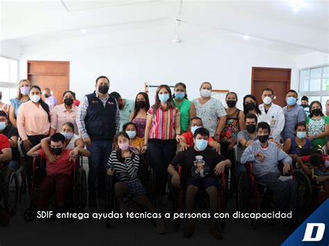 Sdif Entrega Ayudas Técnicas A Personas Con Discapacidad Diario De Chiapas