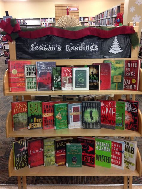 December Display Seasons Readings Library Book Displays Library