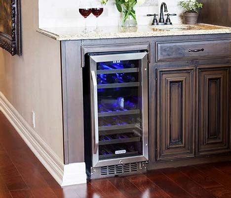 This handy beverage cooler has two cooling zones so you can keep both wine and beer at the perfect temperature for serving. Under Cabinet Wine Cooler Reviews | Cabinets Matttroy