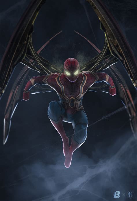 Iron Spider Iv Collaboration With My Awesome Buddy