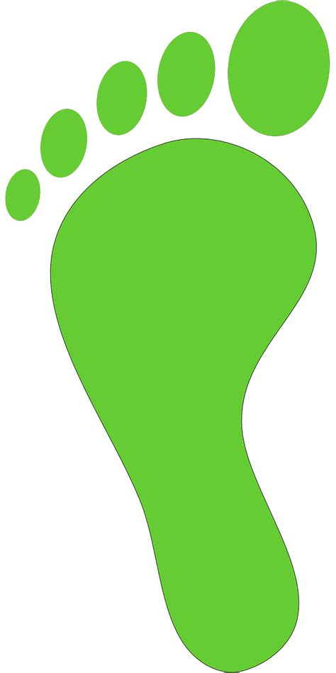 Download Footprint Toes Foot Royalty Free Vector Graphic Pixabay