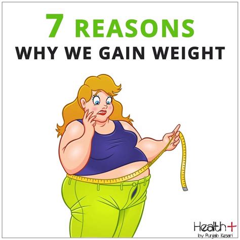 7 Reasons Why We Gain Weight 7 Reasons Why We Gain Weight By Health
