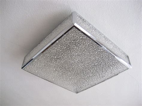 Great savings free delivery / collection on many items. Vintage Belgian Ceiling Lamp with Plastic Sheets in Chrome ...