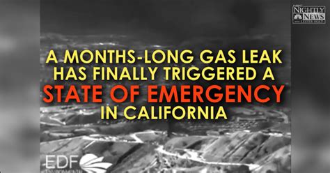 Massive California Gas Leak Forces 2000 Families From Their Homes