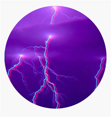 Aesthetic Lightning Purple Purple Lightning Aesthetic Hd Png