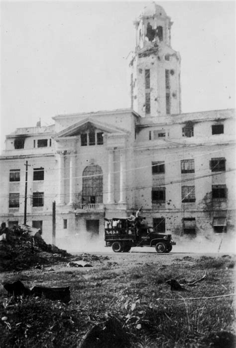 War Damaged Manila City Hall May 5 1945 A Photo On Flickriver