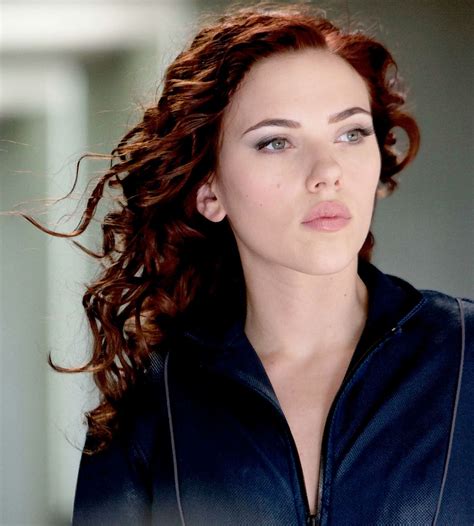 Black Widow Iron Man2 Scarlett Johansson Hairstyle Black Widow