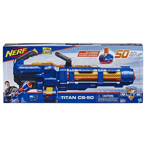 Lanzador Elite Titan Cs 50 Nerf