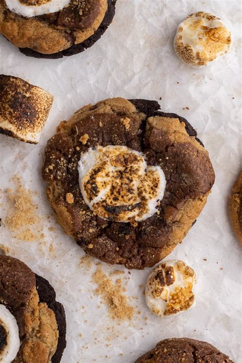 The Best Crumbl Smores Brownie Cookies Lifestyle Of A Foodie
