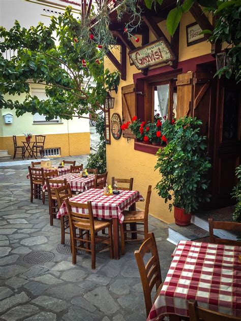 Awesome Backyard Cafe Gravisi Pizzeria Skiathos Island Greece