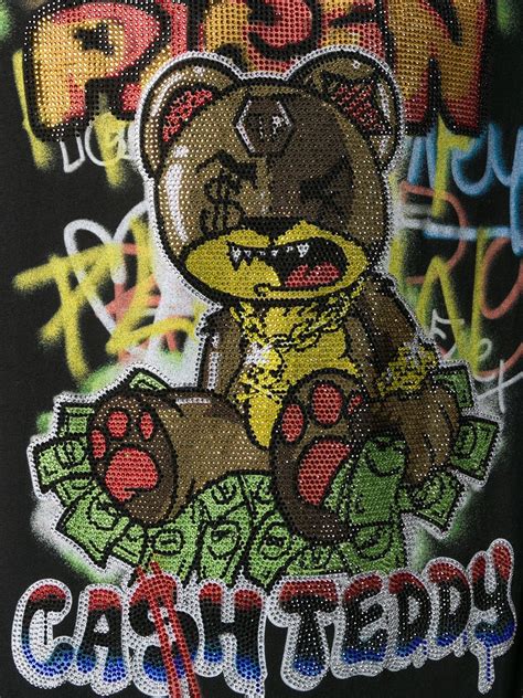 Philipp Plein Teddy Bear Embellished T Shirt Farfetch