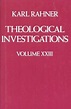 Theological Investigations by Karl Rahner - AbeBooks