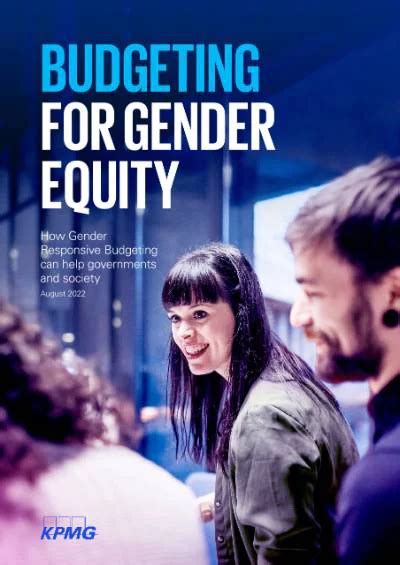 Budgeting For Gender Equity Kpmg Australia