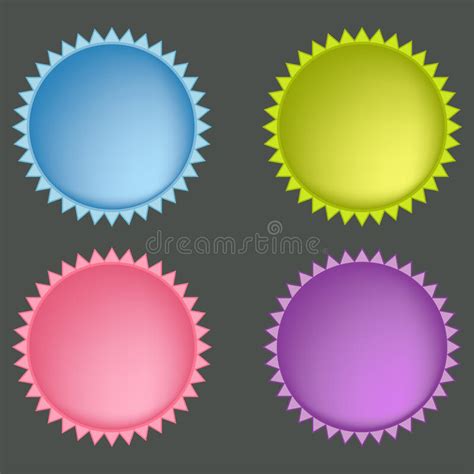 Set Of Colorful Web Buttons Stock Illustration Illustration Of Icon