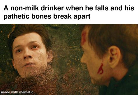 drink milk for strong bones r memes