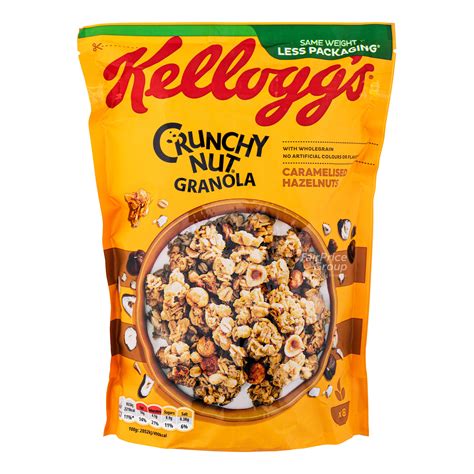 Kellogg S Crunchy Nut Granola Caramelised Hazelnuts Ntuc Fairprice