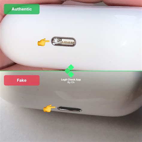 The original airpods pro is laser cut, while the fake one is left directly with a hole. Please help to check my AirPods Pro it's … - Apple Community