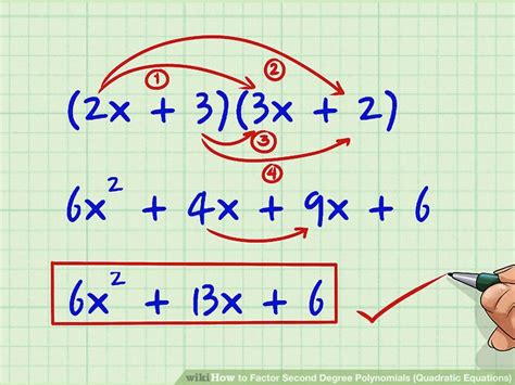 Factor it as much as possible, then use the factors to find solutions to the polynomial at y = 0. 7 Ways to Factor Second Degree Polynomials (Quadratic Equations)