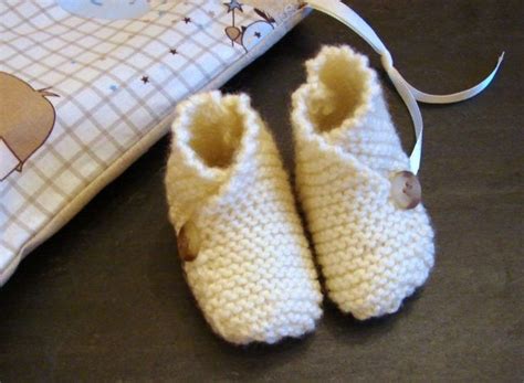 Tuto chaussons bébé B biz for BB Tuto chausson bebe Tricot facile