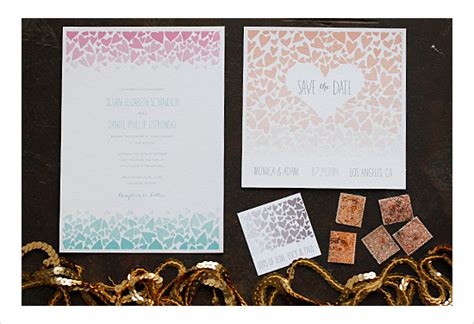 Diy Wedding Invitations Our Favorite Free Templates