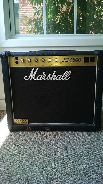 1982 Marshall Jcm800 4010 50 Watt 1x12 Tube Combo Reverb