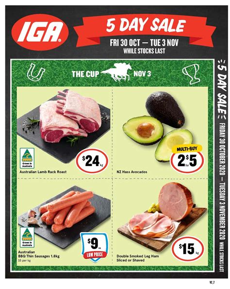 Iga 5 Day Sale Australia Catalogues And Specials From 30 October
