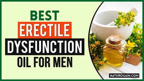 Best Herbal Erectile Dysfunction Oil For Weak Erection Impotence Problems YouTube