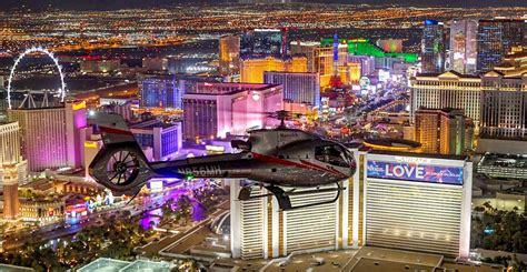 2023 Las Vegas Strip Helicopter Night Flight With Optional
