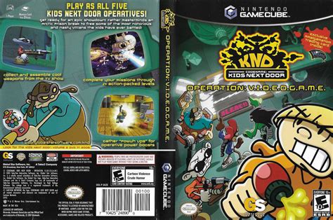 Codename Kids Next Door Operation Videogame Cover Or