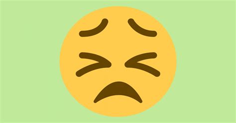 😣 Emoji De Cara Afligida 7 Significados Y Botón De Copiar Y Pegar