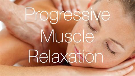 Progressive Muscle Relaxation Guided Meditation Youtube