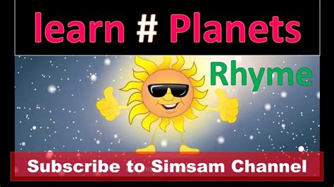 Learn About Planet Solar System Nursery Rhymes For Kids